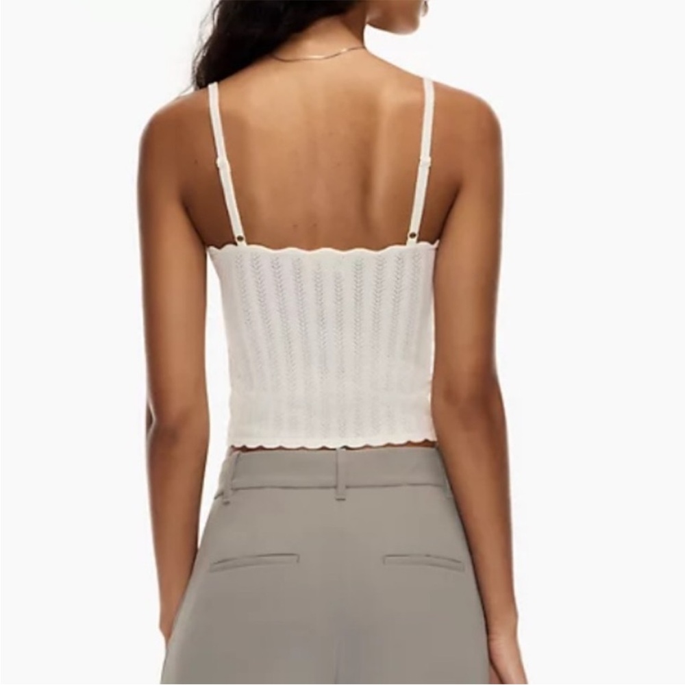 NWT Aritzia Wilfred Soloist Cami Sweater Top - Picture 5 of 5